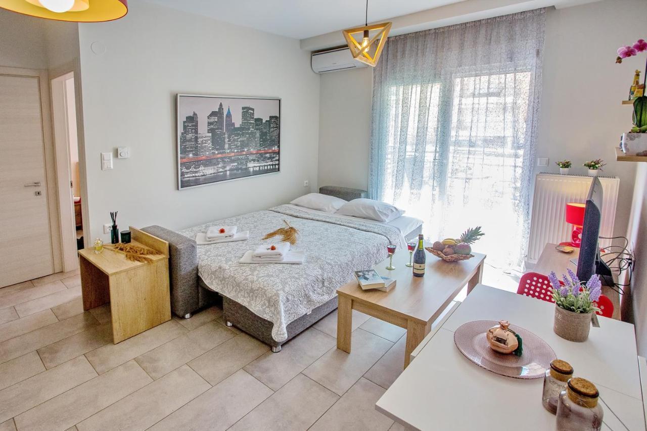 Sun & Sea Luxury Apartment Néa Péramos Zewnętrze zdjęcie